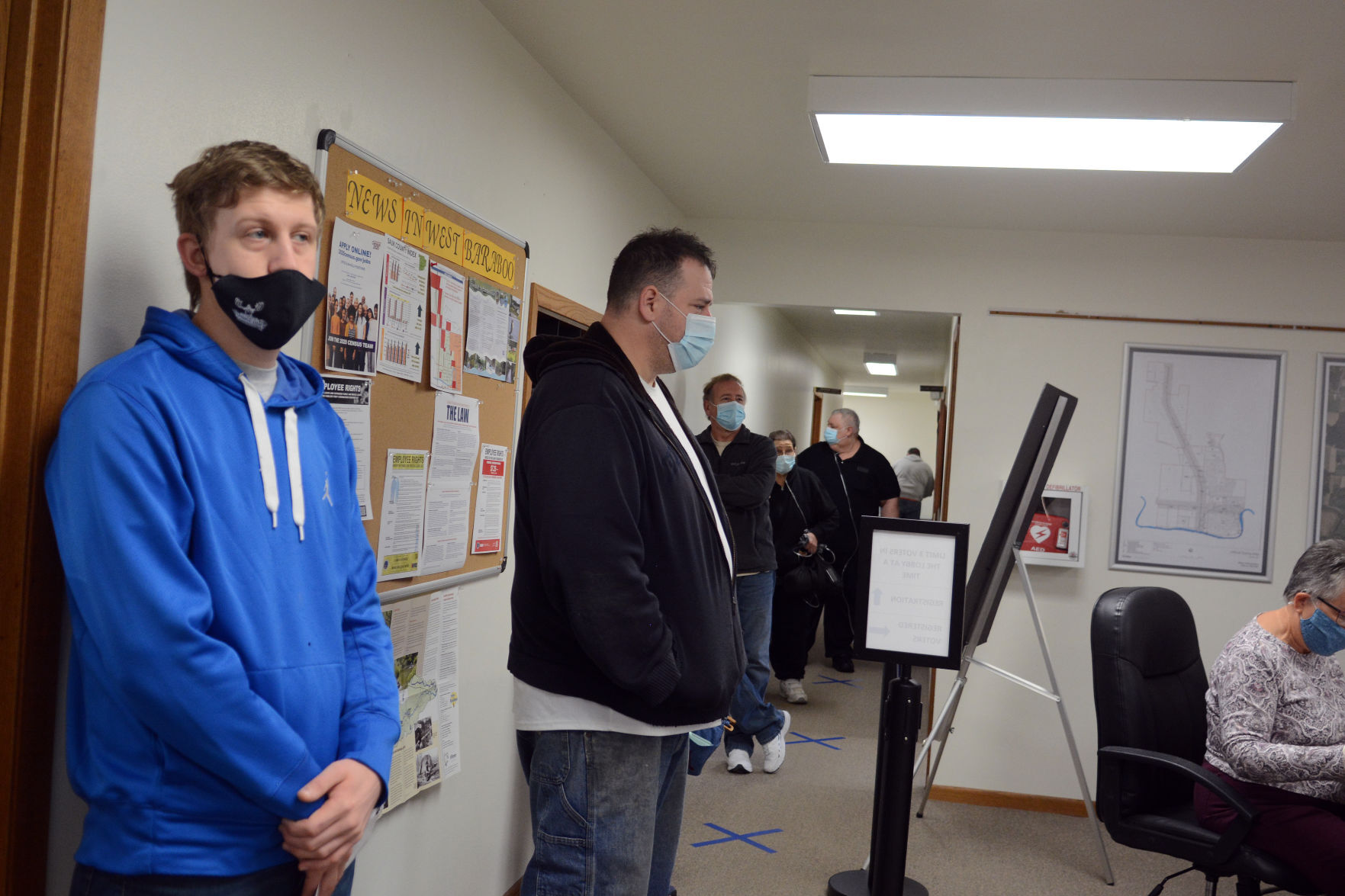 Election Day 2020 in West Baraboo